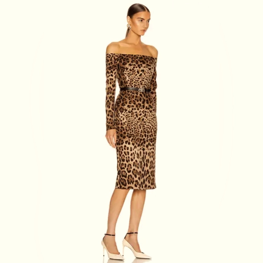 Dolce & Gabbana AUTHENTIC off the shoulder dress